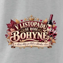 V listopadu se rodí bohyně vína