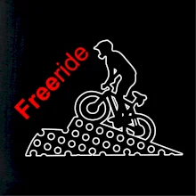 Freeride cyklista Freeride cyklista