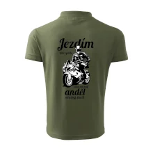 Silniční motorka - jezdím tak rychle, aby mi můj anděl strážný stačil