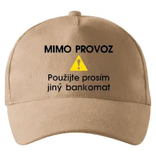 Mimo provoz - použijte jiný bankomat