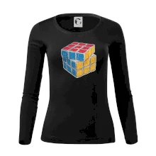 Rubikova kostka kreslená