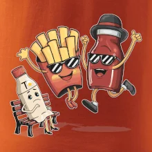 Souboj o hranolky kečup tatarka