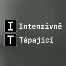 IT Nápis Intenzivně Tápající