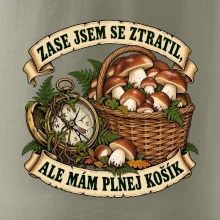 Zase jsem se ztratil, ale mám plnej košík