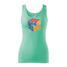 Rubikova kostka kreslená