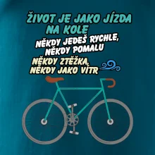 Život je jako jízda na kole
