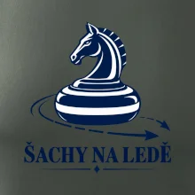 Curlingový kámen jako šachový jezdec