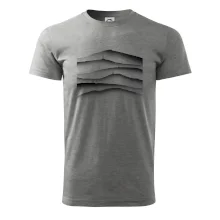 Stínované siluety Českých hor