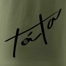 Psí táta se jmény na rukávu