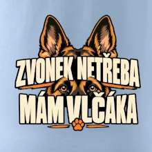Zvonek netřeba mám vlčáka
