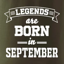 Legends are born in September