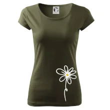 Kopretina - dole na výšku