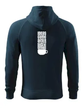 Ideas come after coffee