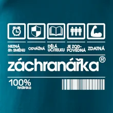 Čárový kód záchranářka