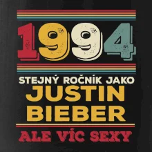 1994 stejný ročník jako Justin Bieber