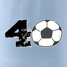 Fotbal kulaté narozeniny 40
