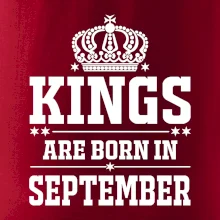 Kings are born in September