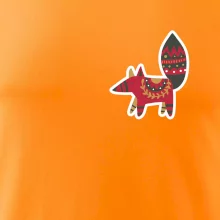 Folklor na prsu liška