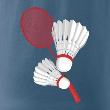 Badminton - pálka a košík