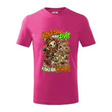 Halloweenský koledník s pytlem strašidelných sladkostí