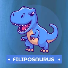 Dinosauří jména - modrý dinosaurus