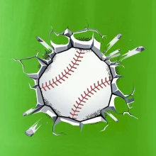 Baseball míč v triku Baseball míč v triku