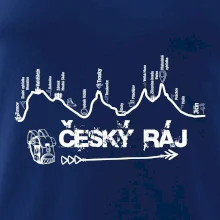 Profil kopce - Český ráj