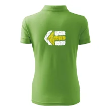 Párová turistická značka žlutá