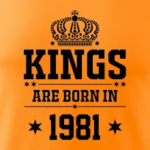 Kings are born in 1981