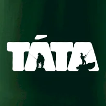 Táta nápis - rybář