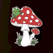 Goblincore  houba veselá