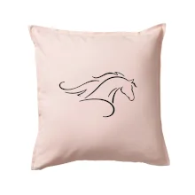 Kůň - bežící silueta hlavy