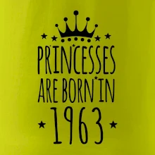 Princesses are born in 1963