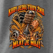 Kudy jedu tudy žnu řadicí páka traktoru