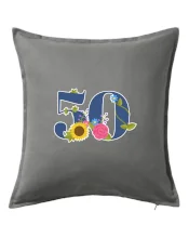 Květinové číslo kreslené - 50