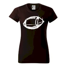 Americký fotbal míč skica