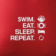 Eat sleep swim