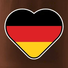 Germany love velké - Německá vlajka