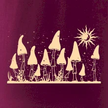 Goblincore noční krajina