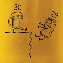 Pivo narozeniny - útes 30 let
