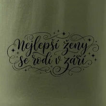 Nejlepší ženy se rodí v září - kaligrafie