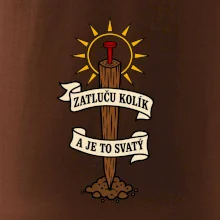 Geodet zatluču kolík a je to svatý