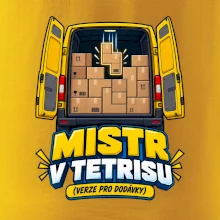 Mistr v tetrisu pro dodávky