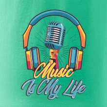 Music is my life sluchátka