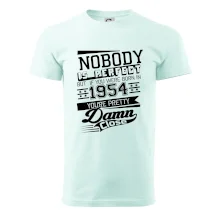 Nobody is perfect - 1954