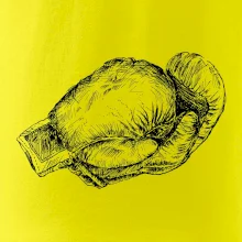 Rukavice kreslené na šířku