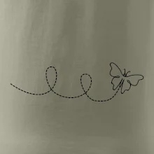 Dráha letu motýla - smyčka