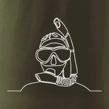 Potápěč jedním tahem