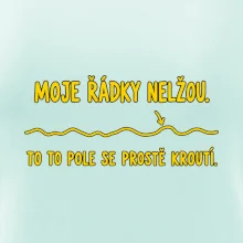 Moje řádky nelžou křivé polní brázdy