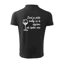 Život je příliš krátký - sklenička